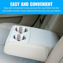 Universal Car RV Stainless Steel Drink Cup Holder Boat Marine Recessed Drop