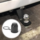 Universal 50mm Auto Vehicle Tow Bar Ball Cap Cover Hitch Trailer Towball Pr