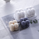Silicone Molds Balls Cube Shape Handmade Soap Wax Candle Making DIY Mould