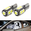 Bulbs 5050 9SMD LED T10 W5W Car LED Reading Bulbs License Plate Light Dome Map