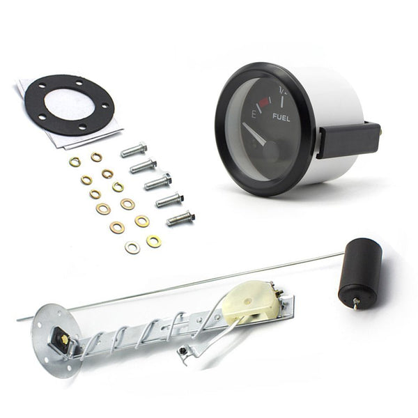 with Fuel Sensor Pointer Kit Fuel Gauge Fuel Level Gauge Car Oil Meter Sender