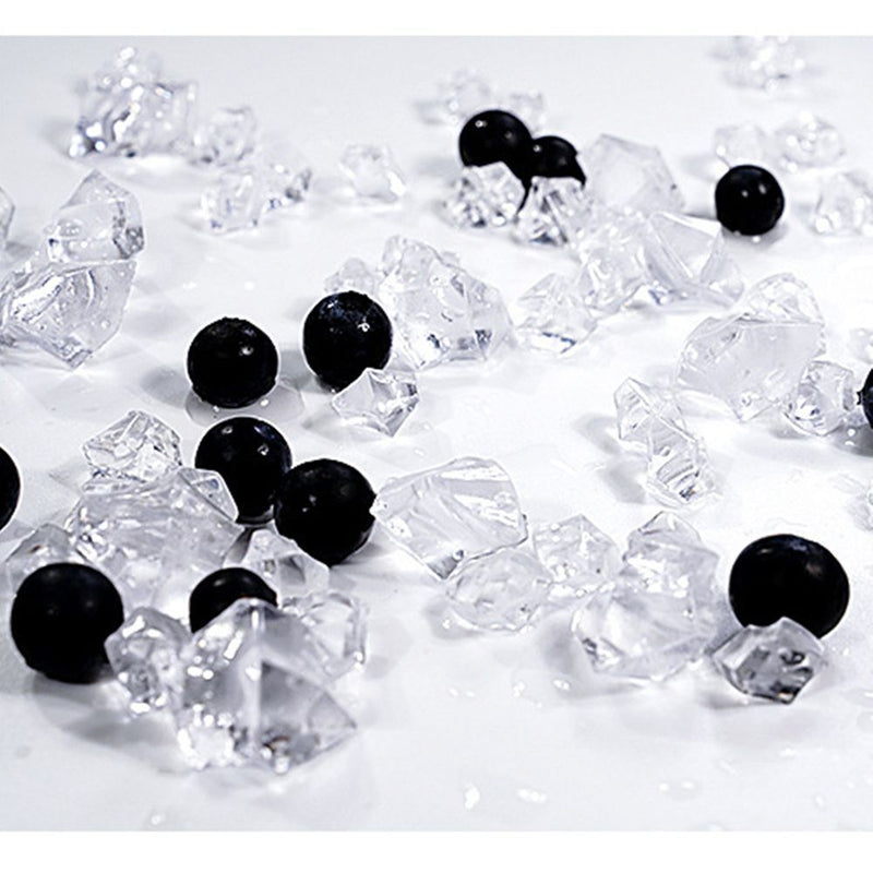 Stone Plastic Ice Particles Acrylic Simulation Ice Cube Transparent Square