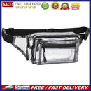 Korean PVC Waterproof Fanny Packs Multi-pocket Zipper Travel Messenger Bags