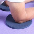 1 Pair Plank Workout Round Knee Pad Fitness Push-ups Protective Anti-slip Mat