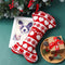 Decoration Party Pet Dog Christmas Stockings Bone Shape Stockings Knit Hanging
