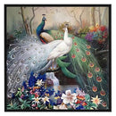 11CT DIY Peacock Cross Stitch Kits Full Embroidery Set Handicraft Needlework