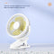 #A Portable USB Clip-On Desktop Fan Portable Office Household Travel Air Cooler