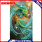 Two Fish Oil Paint By Numbers Kits Canvas Picture Wall Art DIY Craft Coloring