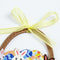 With Bowknots DIY Wood Chips Hanging Ornaments Wooden Craft Easter Decorations