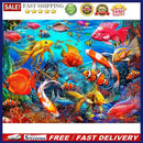 5D DIY Full Drill Diamond Painting Sea Ocean Fish Cross Stitch Embroidery