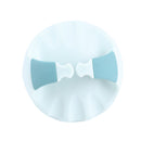 Portable Silicone Shampoo Brush Round Soft Scalp Massage Brush (Blue) Newly