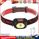 Powerful LED Headlamp USB COB Waterproof Outdoor Sensor Work Light Torch Newly
