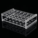 For Testing Tubes 24 Holes Test Tube Rack Holder Storage Plastic Lab. hot.