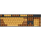Mechanical Keyboard Keycaps, Brown, Gaming Dye-sublimation Keycap Hot Set U6Y0