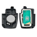 For Focus Mondeo Fiesta 433MHz 4D63 Chip 3 Button Folding Remote Key Fob