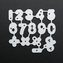 Numbers Dying Board Cutting Dies Stencils for DIY Scrapbooking Craft A