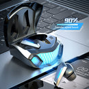 Wireless Earbuds Bluetooth-compatible 5.2 TWS Sport Gaming Headset (Black) Newly