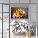 Rabbit In Basket DIY Diamond Painting Kits Full Round Drill Home Wall Decor
