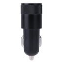 Metal Dual USB 2.1A Car Cigarette Lighter Adapter Charger(Black) Newly