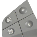 1 Pair 8 Keys Car Steering Wheel Switch Button for Benz B-Class (Grey)
