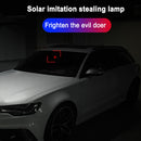 #A Solar USB Powered Car LED Alarm Light Simulated Dummy Warning Flash Caution L