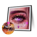 5D DIY Diamond Painting Kits Bright Eye Makeup Full Round Drill Wall Decor Ar