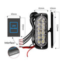 Bar Beacon Light Night Rider Scanner Recovery Strobe Flashing Truck LED Strip