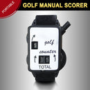 Manual Counting Golf Club Stroke Score Counter Portable Golf Scorer Scoring