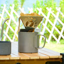 SUNDICK Coffee Drip Holder Foldable Coffee Brewing Rack for Picnic Hiking
