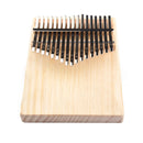 Pine Wood Kalimba Percussion Musical Instrument 17 Keys Thumb Finger Piano Mb