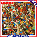 5D DIY Full Drill Diamond Painting Tree Cross Stitch Mosaic Craft Kits Wall Arts