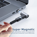 Essager Magnetic USB C Adapter Right Angled 24-Pin USB C PD 100W 10Gbps 4K