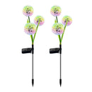 Solar Lights Outdoor Garden Lamp Decorative 2 Pack Solar Dandelion Garden