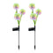 Solar Lights Outdoor Garden Lamp Decorative 2 Pack Solar Dandelion Garden