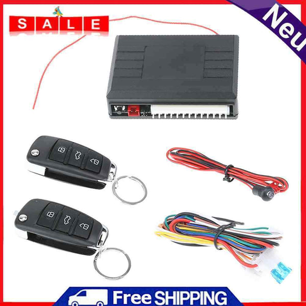 Universal Car Alarm System Car Removed Central Kit Door Lock Keyless-En
