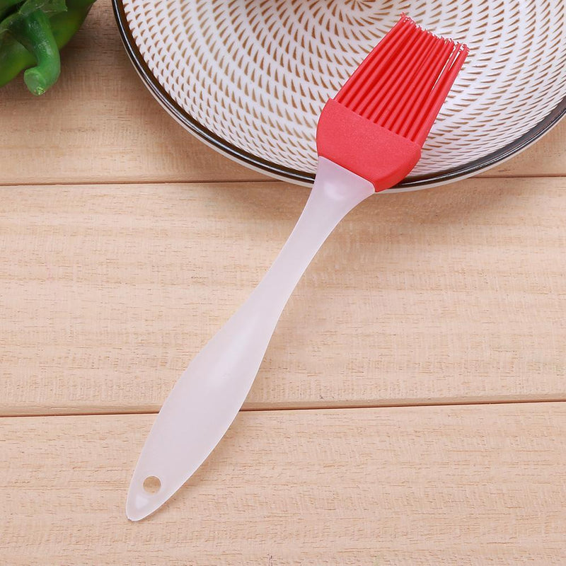 Silicone Cake Oil Brush BBQ Butter Tool Heat Resistant Kitchenware(Red)