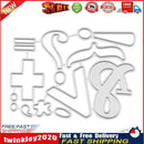 Symbol Cutting Dies Stencils Scrapbook Embossing DIY Craft Album Card Gift Newly