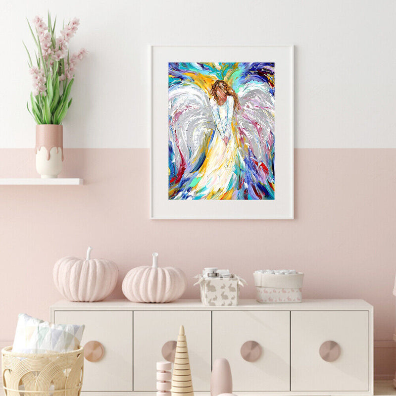 Full Round Drill Diamond Painting Abstract Girl Picture Handiwork Art Mosaic Kit