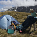 Portable Medical Bag Outdoor Handheld First Aid Drug Storage Bags (Green S)