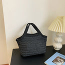 Summer Women Straw Handbag Boho Beach Holiday Female Woven Handle Tote Purses