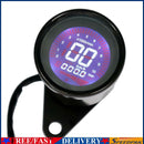 12V Universal Backlight LCD Digital Motorcycle Speedometer Tachometer Gauge