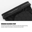 Outdoor Football Shin Guard Pads Honeycomb Calf Protective Gear (Black M) UK