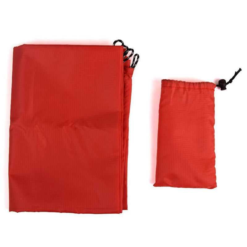 Portable Outdoor Picnic Waterproof Mat Sand Beach Folding Blanket (Red) Newly