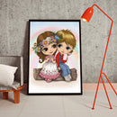 Drill Point Handicraft Boy Girl DIY Bead Mosaic Kit Drawing Diamond Painting