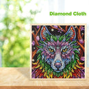 5D DIY Special Shaped Diamond Painting Wolf Embroidery Mosaic Kits (DS009) Newly