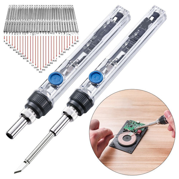 Electric Soldering Iron Adjustable Temperature Soldering Accessory T12 72W