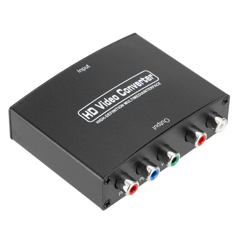 HDMI-compatible to YPBPR Component Converter 1080P Video Audio Adapter for
