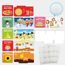 Learning Readings Story Telling Preschool Teaching Apron Picture Aprons