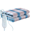 EU Plug Electric Blanket Winter Warm Adjustable Temperature Body Warmer#