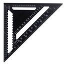 Carpenter Measurement 30cm  12" Triangular Rule Protractors Rafter Angle Frame
